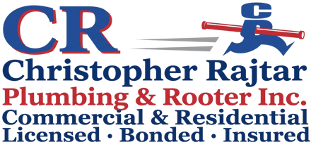 Christopher Rajtar Plumbing & Rooter Inc. commercial and residential plumbing logo